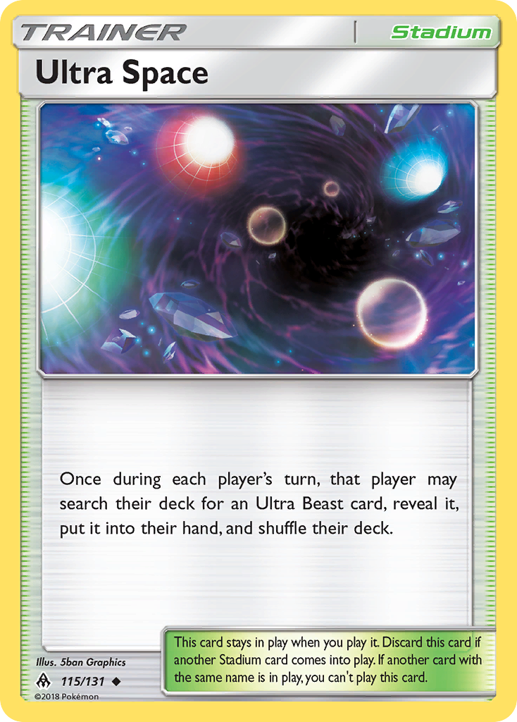 Ultra Space (115/131) [Sun & Moon: Forbidden Light] | Black Swamp Games