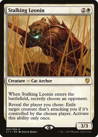 Stalking Leonin [Commander 2017] | Black Swamp Games