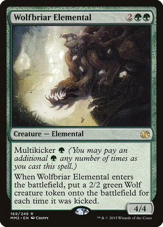 Wolfbriar Elemental [Modern Masters 2015] | Black Swamp Games