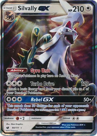 Silvally GX (90/111) (Jumbo Card) [Sun & Moon: Crimson Invasion] | Black Swamp Games