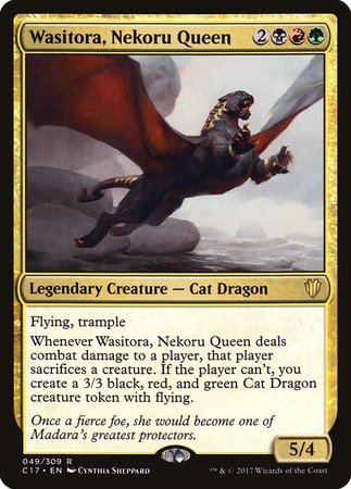 Wasitora, Nekoru Queen [Commander 2017] | Black Swamp Games