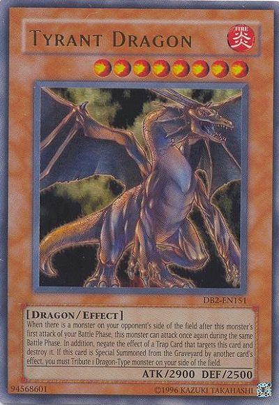 Tyrant Dragon [DB2-EN151] Ultra Rare | Black Swamp Games