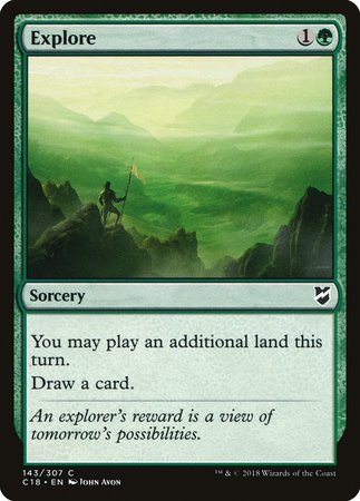 Explore [Commander 2018] | Black Swamp Games