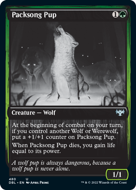 Packsong Pup [Innistrad: Double Feature] | Black Swamp Games