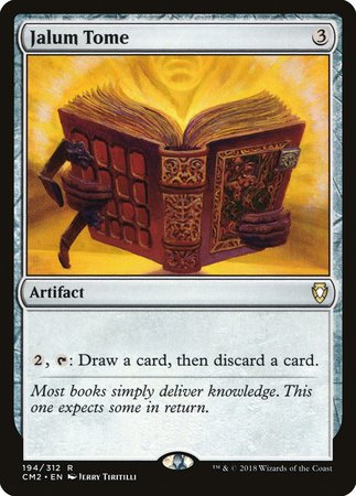 Jalum Tome [Commander Anthology Volume II] | Black Swamp Games
