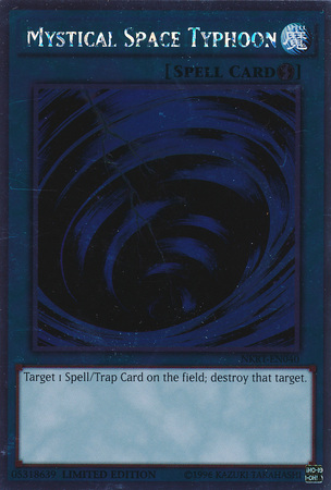 Mystical Space Typhoon [NKRT-EN040] Platinum Rare | Black Swamp Games