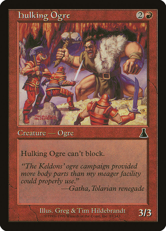 Hulking Ogre [Urza's Destiny] | Black Swamp Games