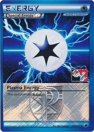 Plasma Energy (106/116) (Play Pokemon Promo) [Black & White: Plasma Freeze] | Black Swamp Games
