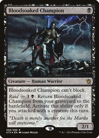 Bloodsoaked Champion [Khans of Tarkir Promos] | Black Swamp Games