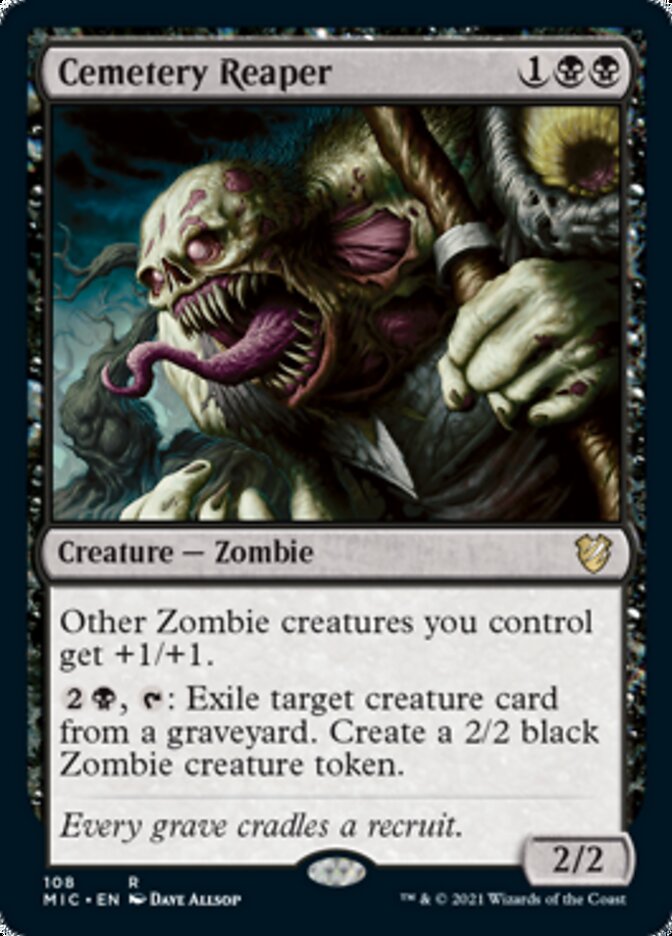 Cemetery Reaper [Innistrad: Midnight Hunt Commander] | Black Swamp Games