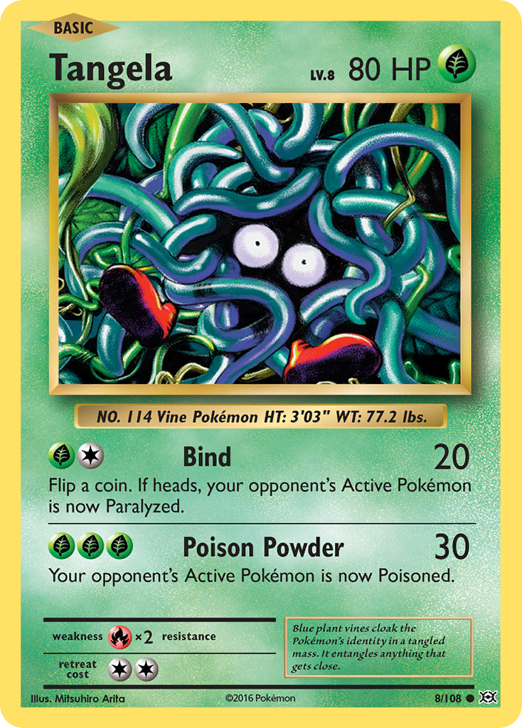 Tangela (8/108) [XY: Evolutions] | Black Swamp Games