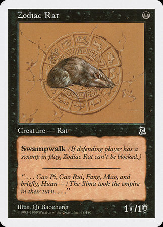 Zodiac Rat [Portal Three Kingdoms] | Black Swamp Games