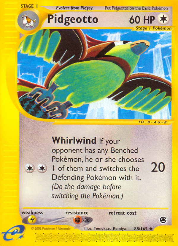 Pidgeotto (88/165) [Expedition: Base Set] | Black Swamp Games