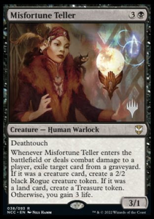 Misfortune Teller (Promo Pack) [Streets of New Capenna Commander Promos] | Black Swamp Games