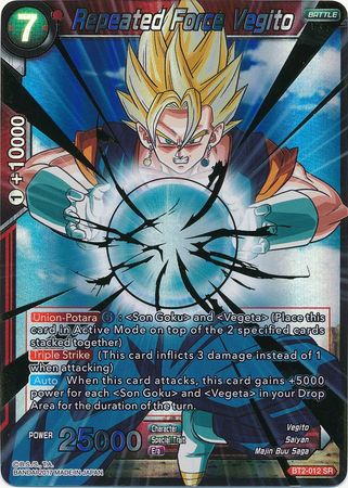 Repeated Force Vegito [BT2-012] | Black Swamp Games