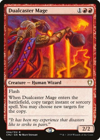 Dualcaster Mage [Commander Anthology Volume II] | Black Swamp Games