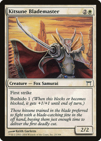 Kitsune Blademaster [Champions of Kamigawa] | Black Swamp Games