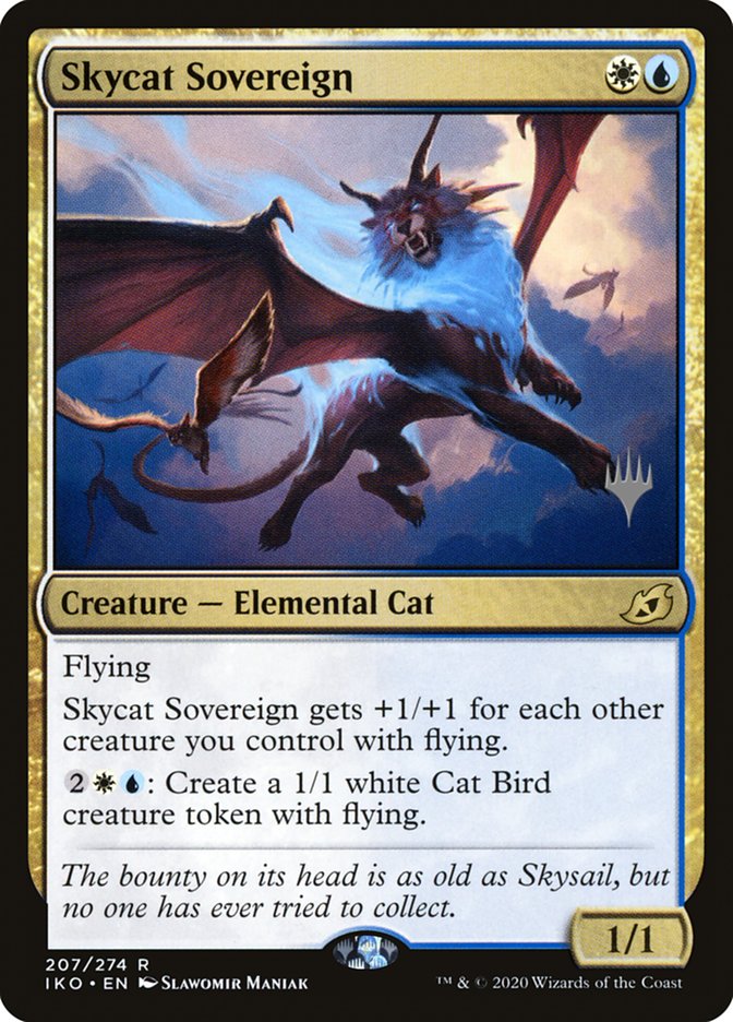 Skycat Sovereign (Promo Pack) [Ikoria: Lair of Behemoths Promos] | Black Swamp Games