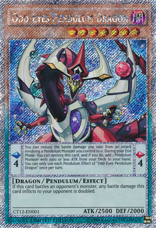 Odd-Eyes Pendulum Dragon [CT12-EN001] Secret Rare | Black Swamp Games