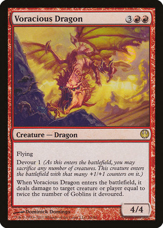 Voracious Dragon [Duel Decks: Knights vs. Dragons] | Black Swamp Games