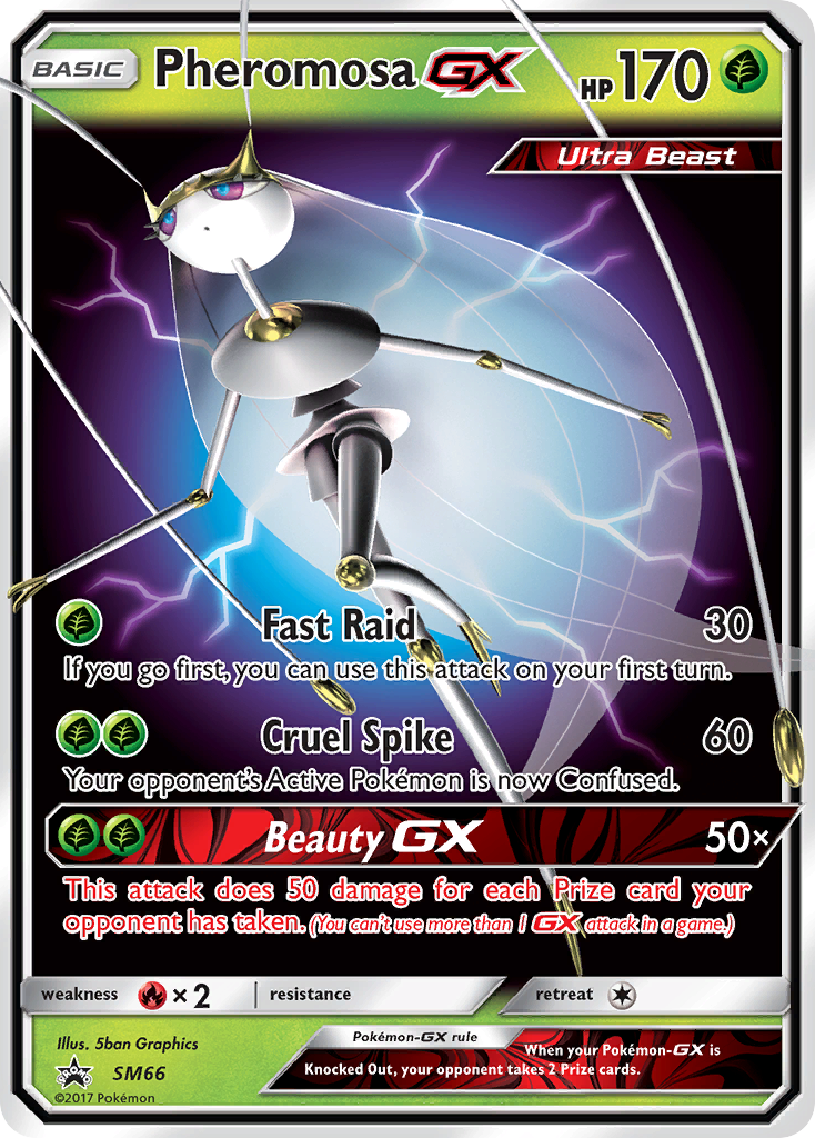 Pheromosa GX (SM66) [Sun & Moon: Black Star Promos] | Black Swamp Games