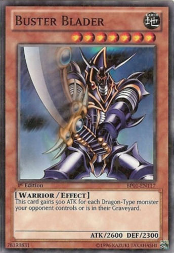 Buster Blader [BP01-EN117] Starfoil Rare | Black Swamp Games