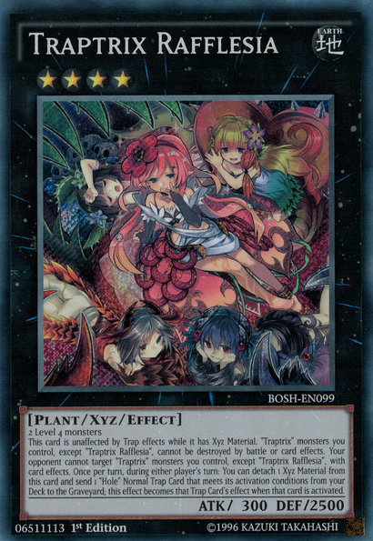 Traptrix Rafflesia [BOSH-EN099] Secret Rare | Black Swamp Games