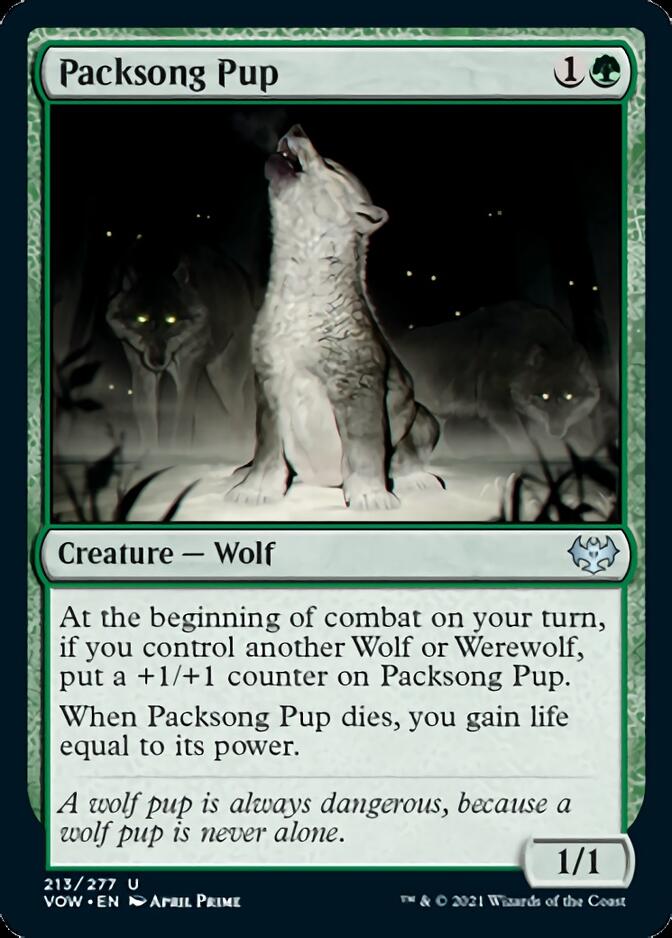 Packsong Pup [Innistrad: Crimson Vow] | Black Swamp Games