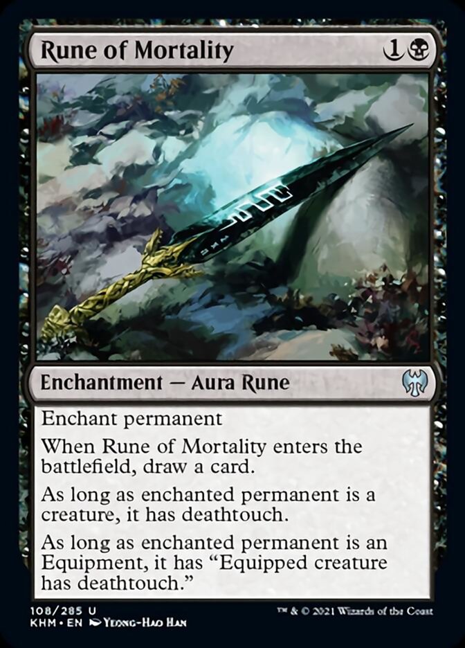 Rune of Mortality [Kaldheim] | Black Swamp Games