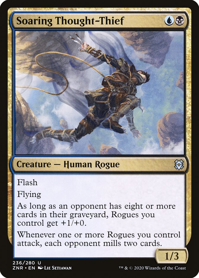 Soaring Thought-Thief [Zendikar Rising] | Black Swamp Games