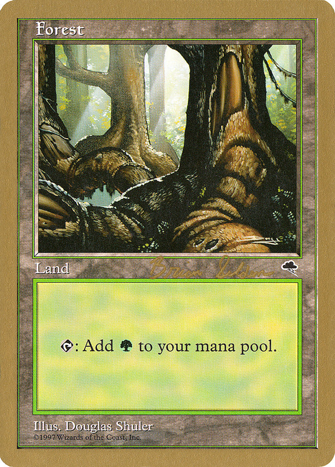 Forest (bs348) (Brian Selden) [World Championship Decks 1998] | Black Swamp Games