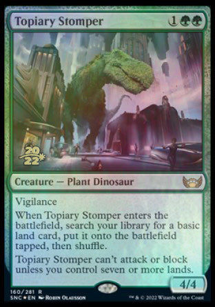 Topiary Stomper [Streets of New Capenna Prerelease Promos] | Black Swamp Games