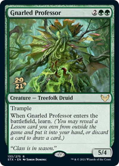 Gnarled Professor [Strixhaven: School of Mages Prerelease Promos] | Black Swamp Games