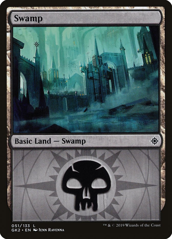 Swamp (51) [Ravnica Allegiance Guild Kit] | Black Swamp Games