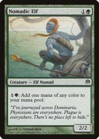Nomadic Elf [Duel Decks: Phyrexia vs. the Coalition] | Black Swamp Games