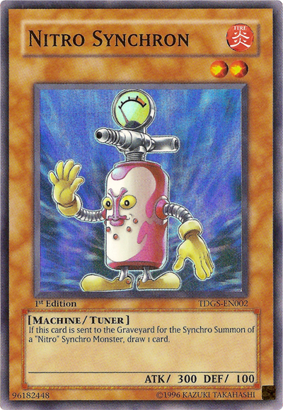 Nitro Synchron [TDGS-EN002] Super Rare | Black Swamp Games