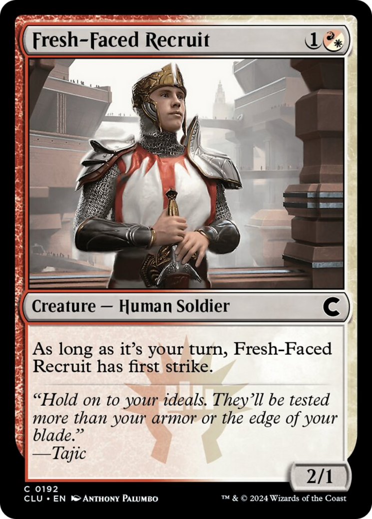 Fresh-Faced Recruit [Ravnica: Clue Edition] | Black Swamp Games