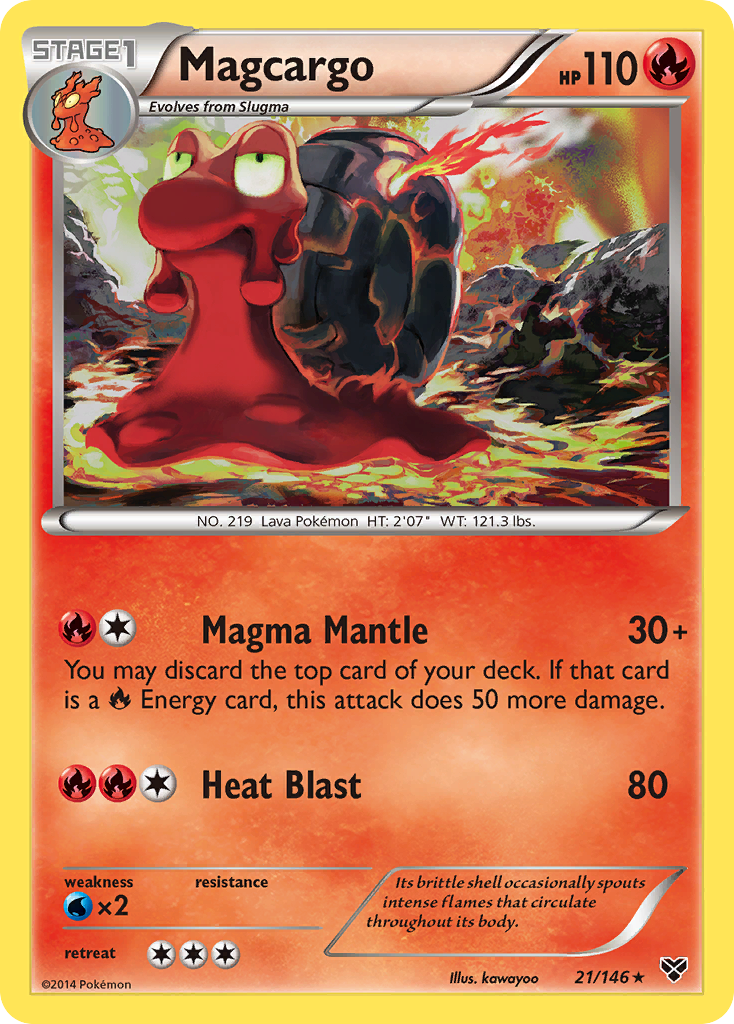 Magcargo (21/146) [XY: Base Set] | Black Swamp Games