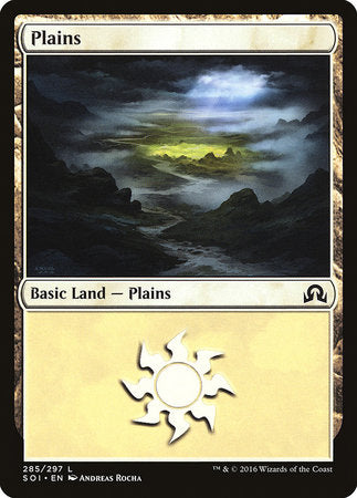 Plains (285) [Shadows over Innistrad] | Black Swamp Games