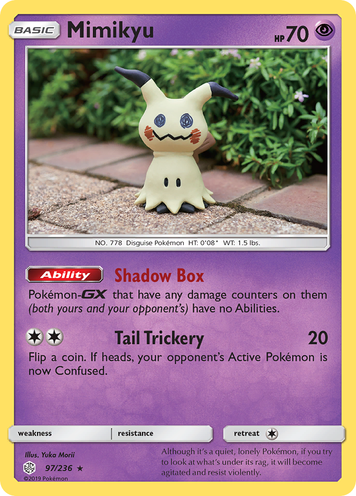 Mimikyu (97/236) [Sun & Moon: Cosmic Eclipse] | Black Swamp Games