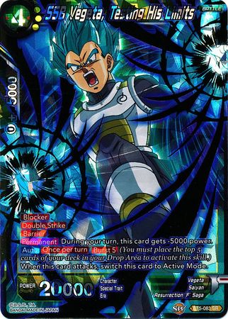 SSB Vegeta, Testing His Limits (BT5-083) [Miraculous Revival] | Black Swamp Games