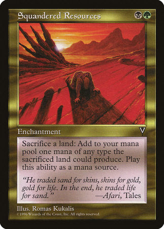 Squandered Resources [Visions] | Black Swamp Games
