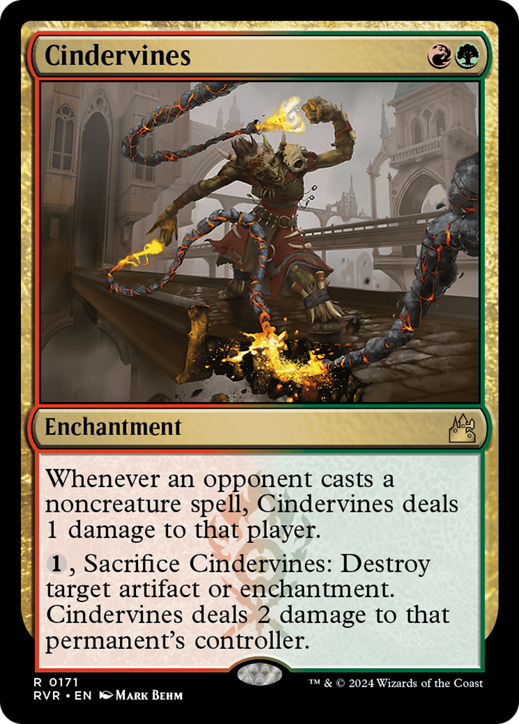 Cindervines [Ravnica Remastered] | Black Swamp Games