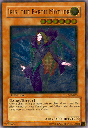 Iris, the Earth Mother [CDIP-EN025] Ultimate Rare | Black Swamp Games