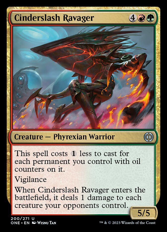 Cinderslash Ravager [Phyrexia: All Will Be One] | Black Swamp Games