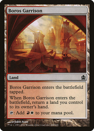 Boros Garrison [Commander 2011] | Black Swamp Games