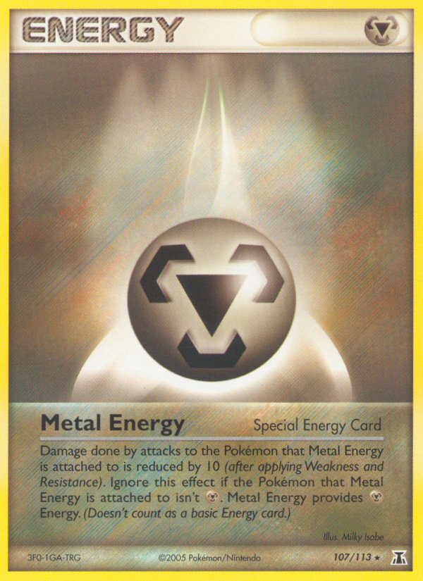 Metal Energy (107/113) [EX: Delta Species] | Black Swamp Games