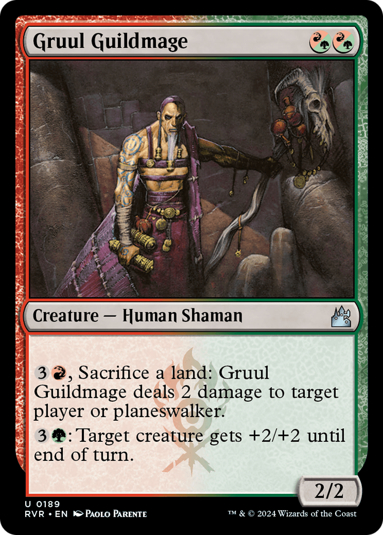 Gruul Guildmage [Ravnica Remastered] | Black Swamp Games