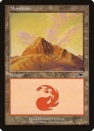 Mountain (346) [Onslaught] | Black Swamp Games