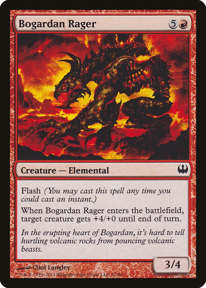 Bogardan Rager [Duel Decks: Knights vs. Dragons] | Black Swamp Games
